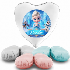 Balón Frozen Elsa s menom