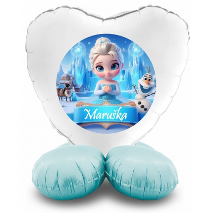 Balón Frozen Elsa s menom