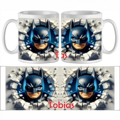 Šálka Batman s menom