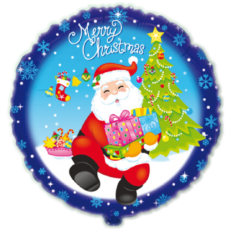 Balón Kruh Santa s darčekmi