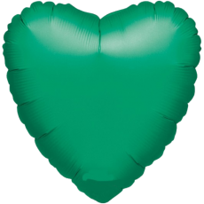 Balón Srdce 45 cm Zelené