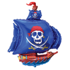 Balón Pirátska loď