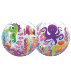 Balón Q Bubbles Fun Sea Creatures