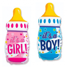 Balón Fľaša Je to chlapec / dievča
