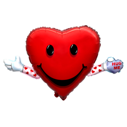 Balónik Srdce s rukami
