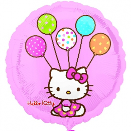 Balón Hello Kitty s balónmi US