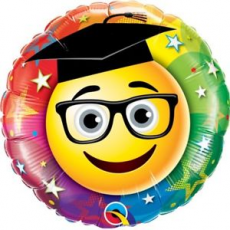 Balón Promócie / Smiley Graduate
