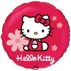 Balón Hello Kitty kruh č