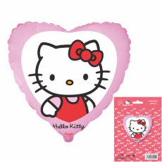 Balón Hello Kitty v Srdiečku