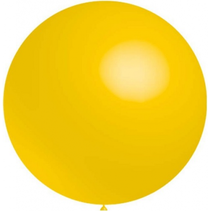 Balón  Žltý 023 - veľký 60cm - 2FT