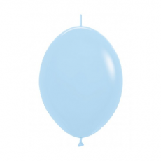 Balón naväzovací bledo Modrý matte 640 15cm