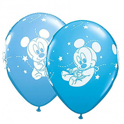 Balóny Mickey Mouse baby 25 ks