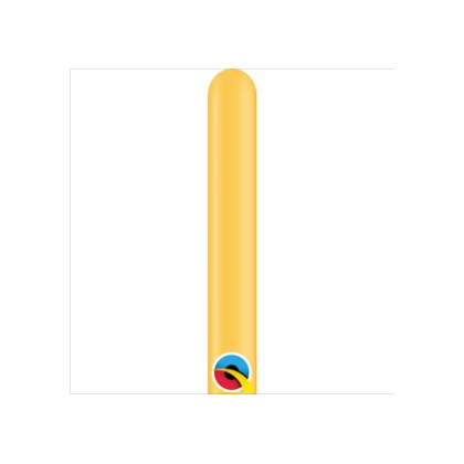 Balón modelovací tmavo žltý 160Q Goldenrod