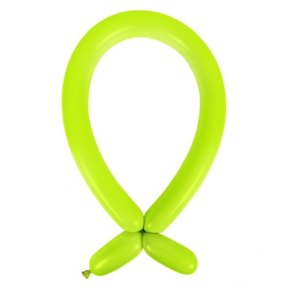 Balón modelovací limetkovo zelený 