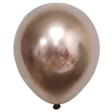 Balón champagne chromový 