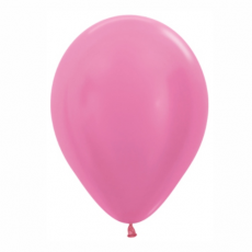 Balón metalický Fuchsia 412 R12 - 30cm