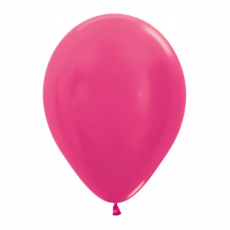 Balón metalický Fuchsia 512 R12 - 30cm