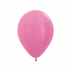 Balón metalický Fuchsia 412 R5 - 13 cm