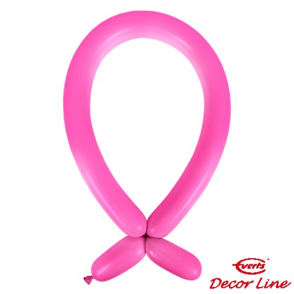 Modelovací balón tmavo ružový