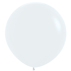 Balón Biely veľký 90cm - 3FT