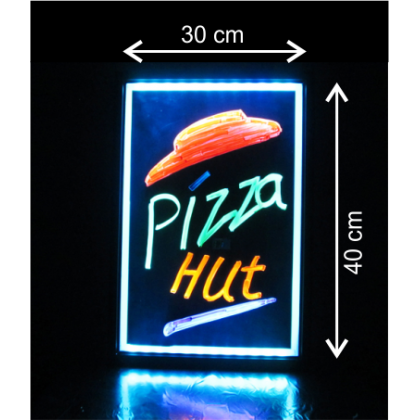 LED tabuľa 30x40 cm