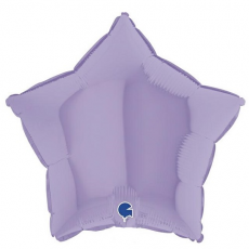 Balón Hviezda Fialová Matte 45 cm