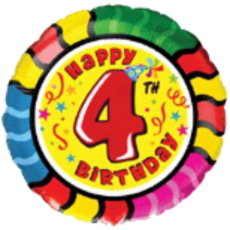 Balón Happy Birthday 4