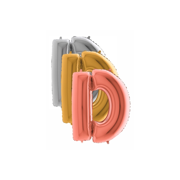 Balón písmeno D 100 cm