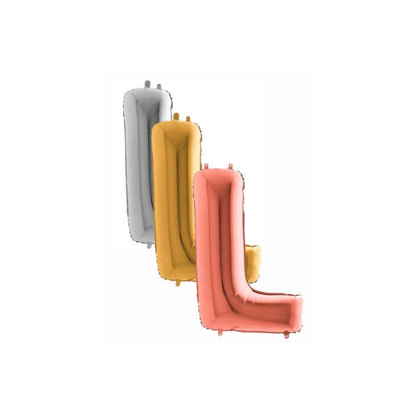 Balón písmeno L 100 cm