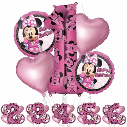 Kytica z balónov Minnie Mouse 