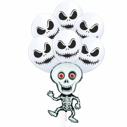 Balónová kytica Halloween