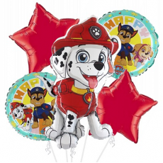 Balónová kytica Paw Patrol Marshall