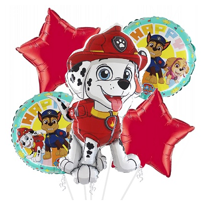 Balónová kytica Paw Patrol Marshall