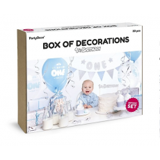 Set Oslava 1. narodeniny chlapec