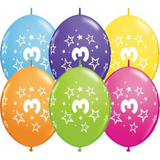 Balón naväzovací číslo 3 Qlink Stars