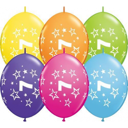 Balón naväzovací Q číslo 7 Qlink Stars