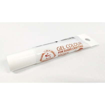 Jedlá gélová farba Hnedá 20g