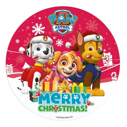 Jedlý obrázok Paw Patrol 20 cm