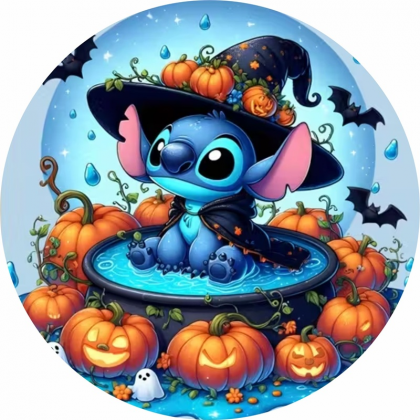 Jedlá oplátka Lilo a Stitch 20 cm