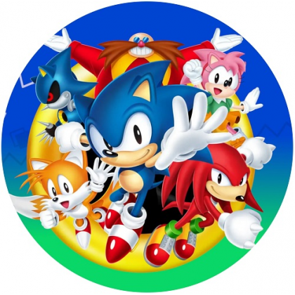 Jedlá oplátka Sonic