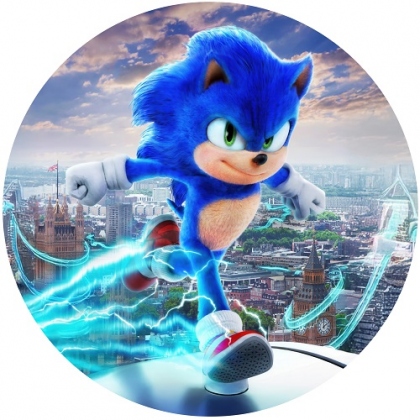 Jedlá oplátka Sonic