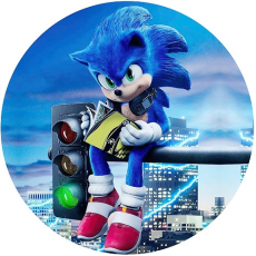 Jedlá oplátka Sonic