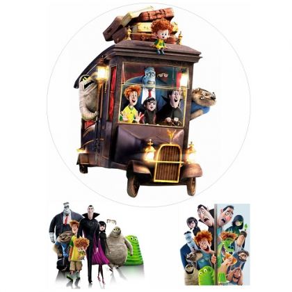 Jedlá oplátka Hotel Transylvánia