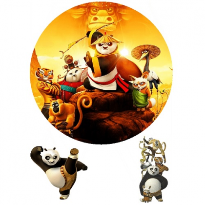 Jedlá oplátka Kung Fu Panda