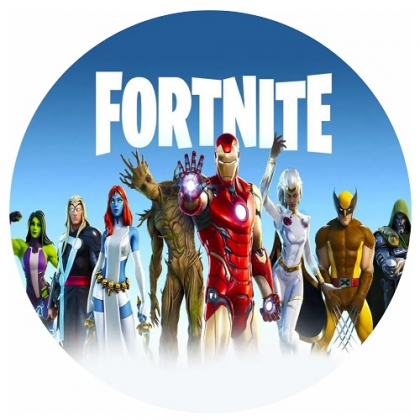 Jedlý obrázok Fortnite 20 cm