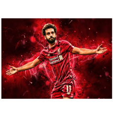 Jedlá oplátka Mohamed Salah