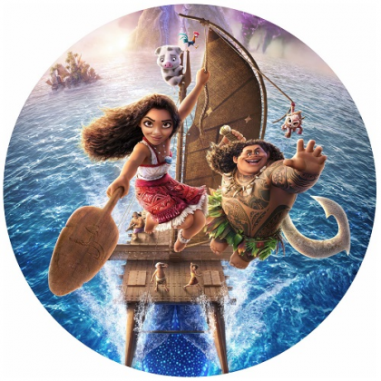 Jedlá oplátka Vaiana 