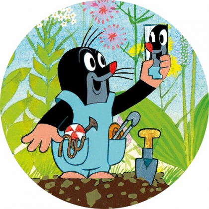 Jedlá oplátka Krtko