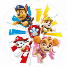Jedlá oplátka Paw Patrol 20 cm