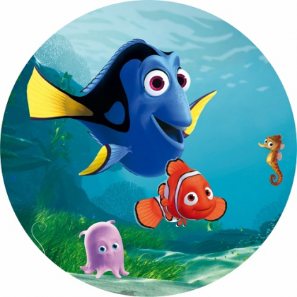 Jedlá oplátka Hľadá sa Nemo 